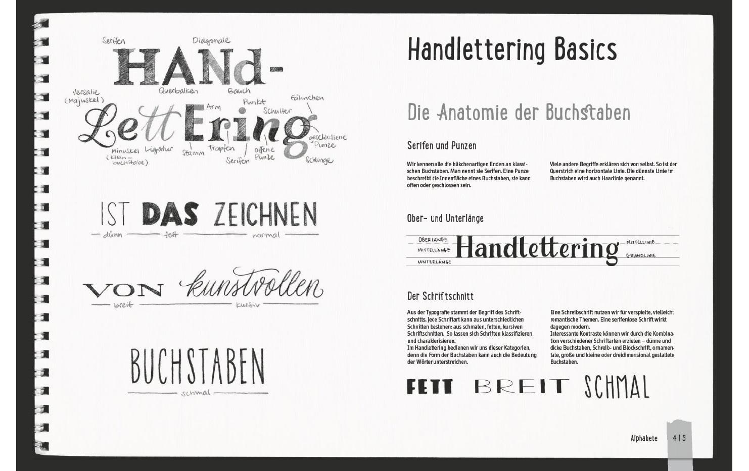 Frechverlag Handbuch Handlettering All you need 96 Seiten