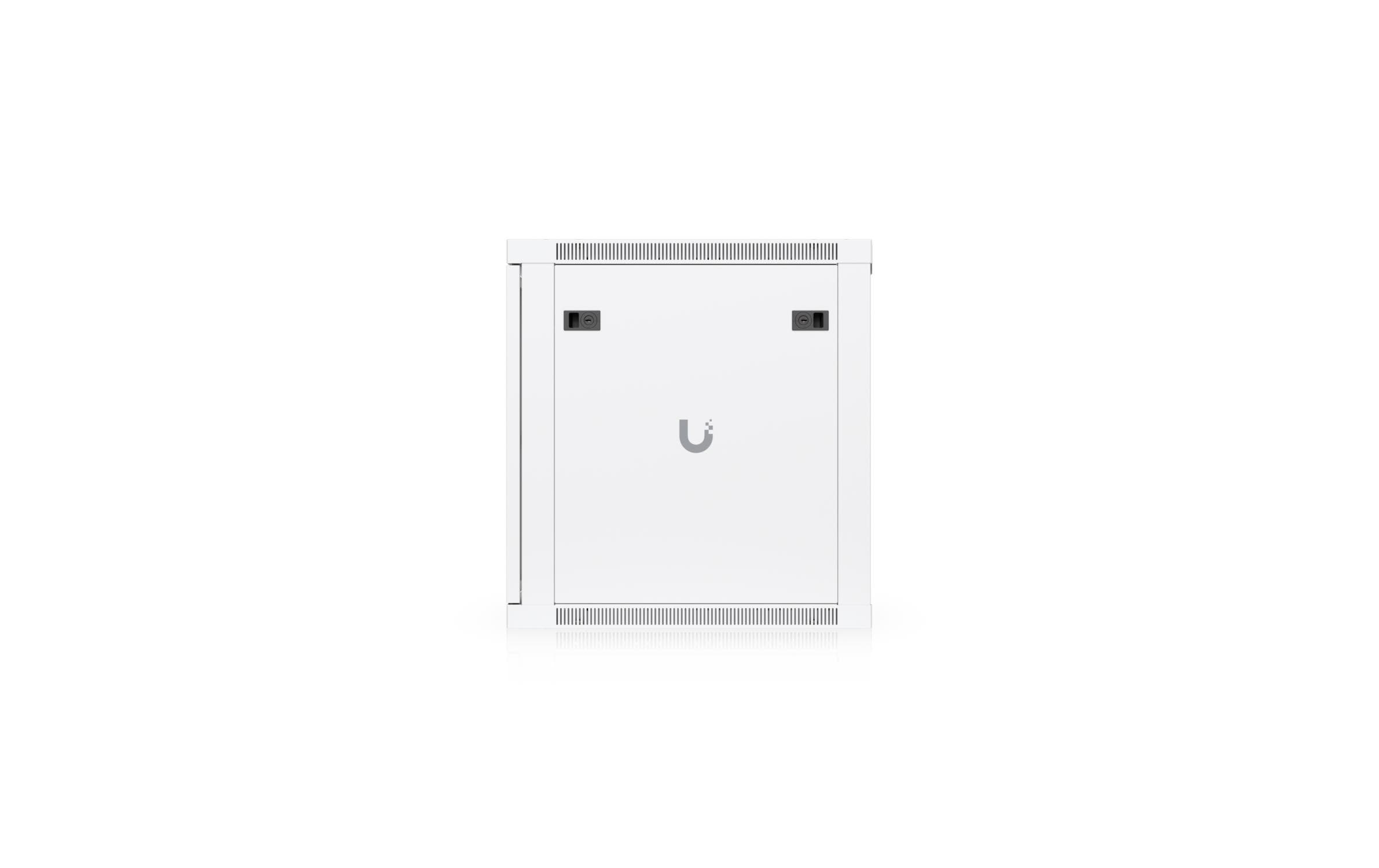 Ubiquiti Wandschrank 12U Rack 19 / 12HE / Weiss, Glastür