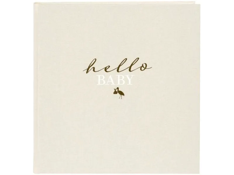 Goldbuch Babyalbum hello baby 30 x 31 cm, 60 Seiten