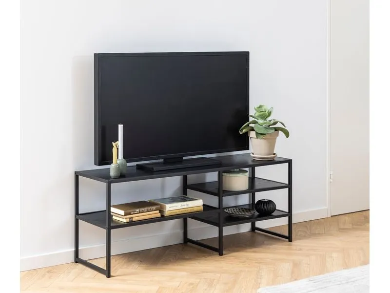 AC Design TV-Möbel Seaford 120 x 33 x 46 cm, Schwarz AC Design TV-Möbel Seaford 120 x 33 x 46 cm, Schwarz