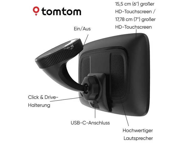 TomTom Navigationsgerät GO Expert 7 Plus EU