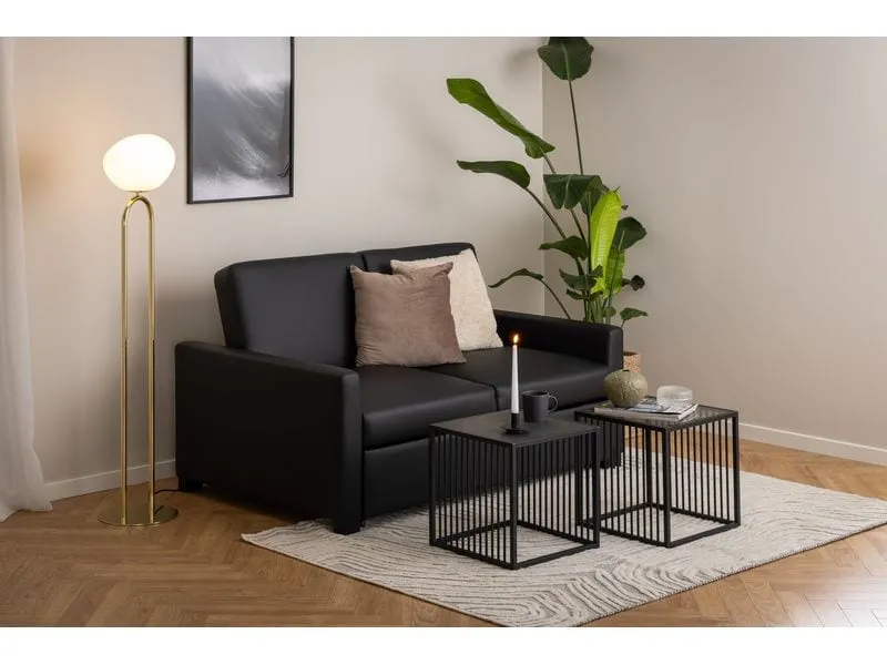 AC Design Beistelltisch Strington 40 x 40 x 42 cm, Schwarz AC Design Beistelltisch Strington 40 x 40 x 42 cm, Schwarz