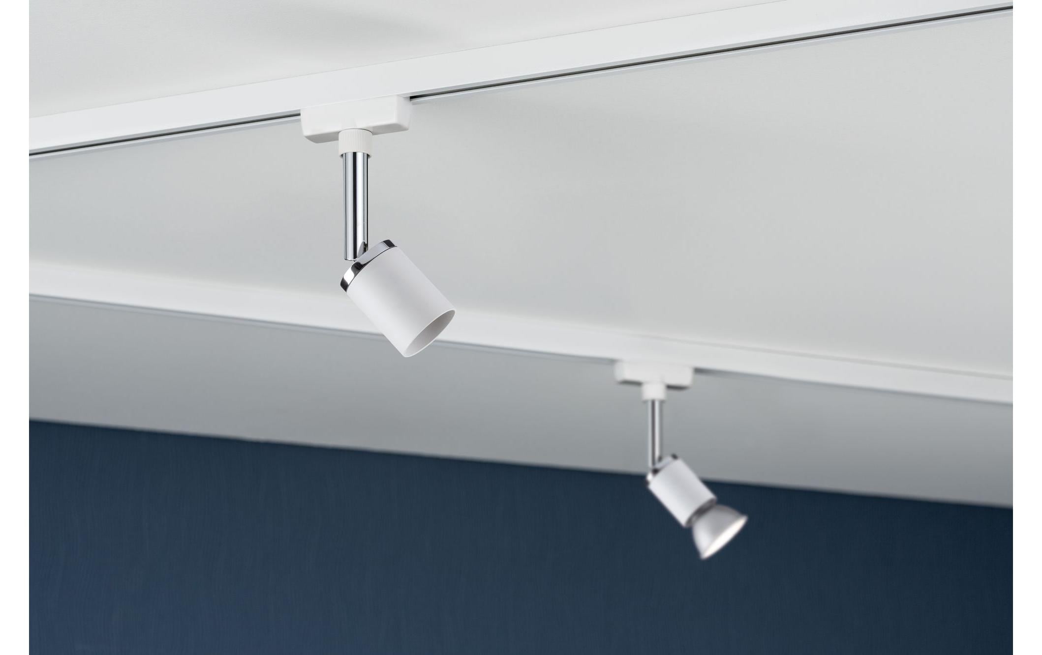 Paulmann Schienenspot URail Spot Pure II, 1 x GU10, 10 W, Weiss
