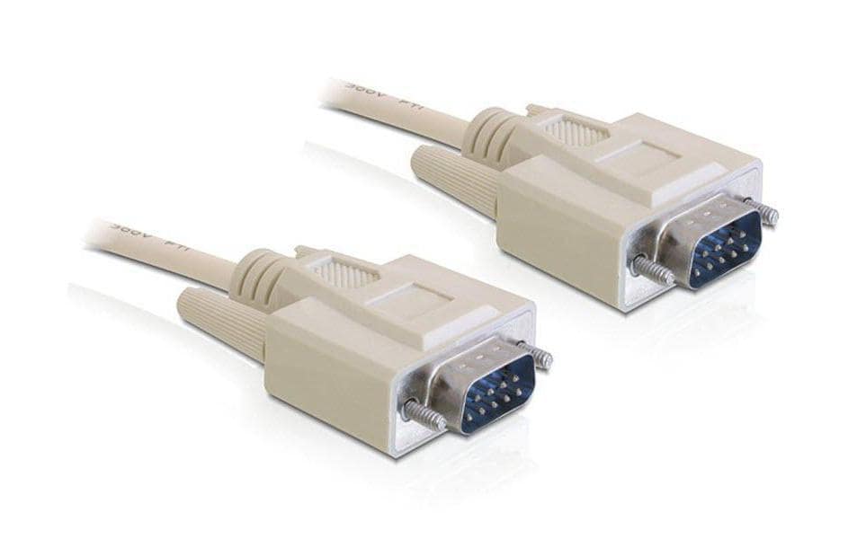 Delock Anschlusskabel RS-232 DB9 - RS-232 DB9 (m-m) 3 m Delock Anschlusskabel RS-232 DB9 - RS-232 DB9 (m-m) 3 m
