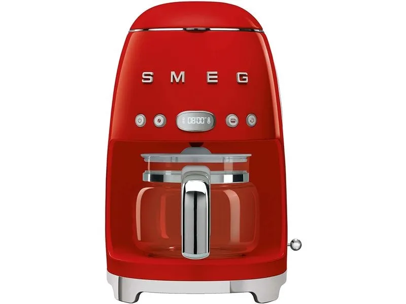 SMEG Filterkaffeemaschine 50's Style DCF02RDEU Rot