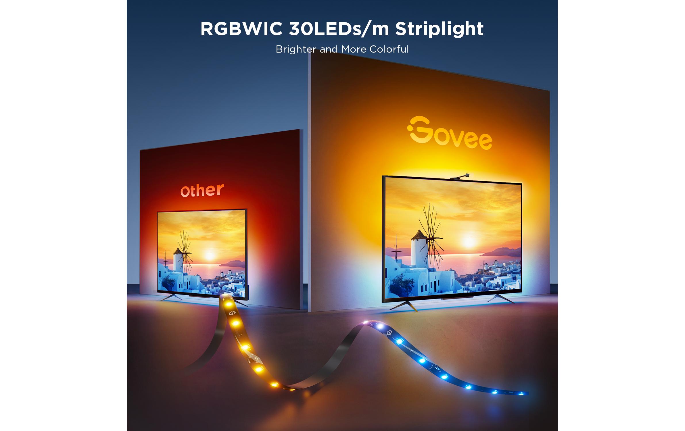 Govee Envisual TV Backlight 3S Netflix Version, RGBICW, 55-65
