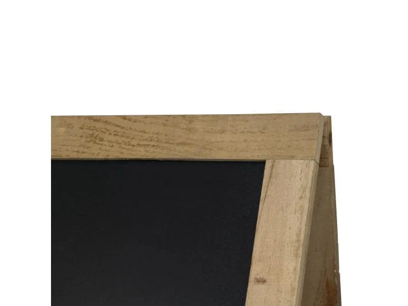 Securit Kreidetafel Ständer Natur Finish Hellbraun/Schwarz Securit Kreidetafel Ständer Natur Finish Hellbraun/Schwarz