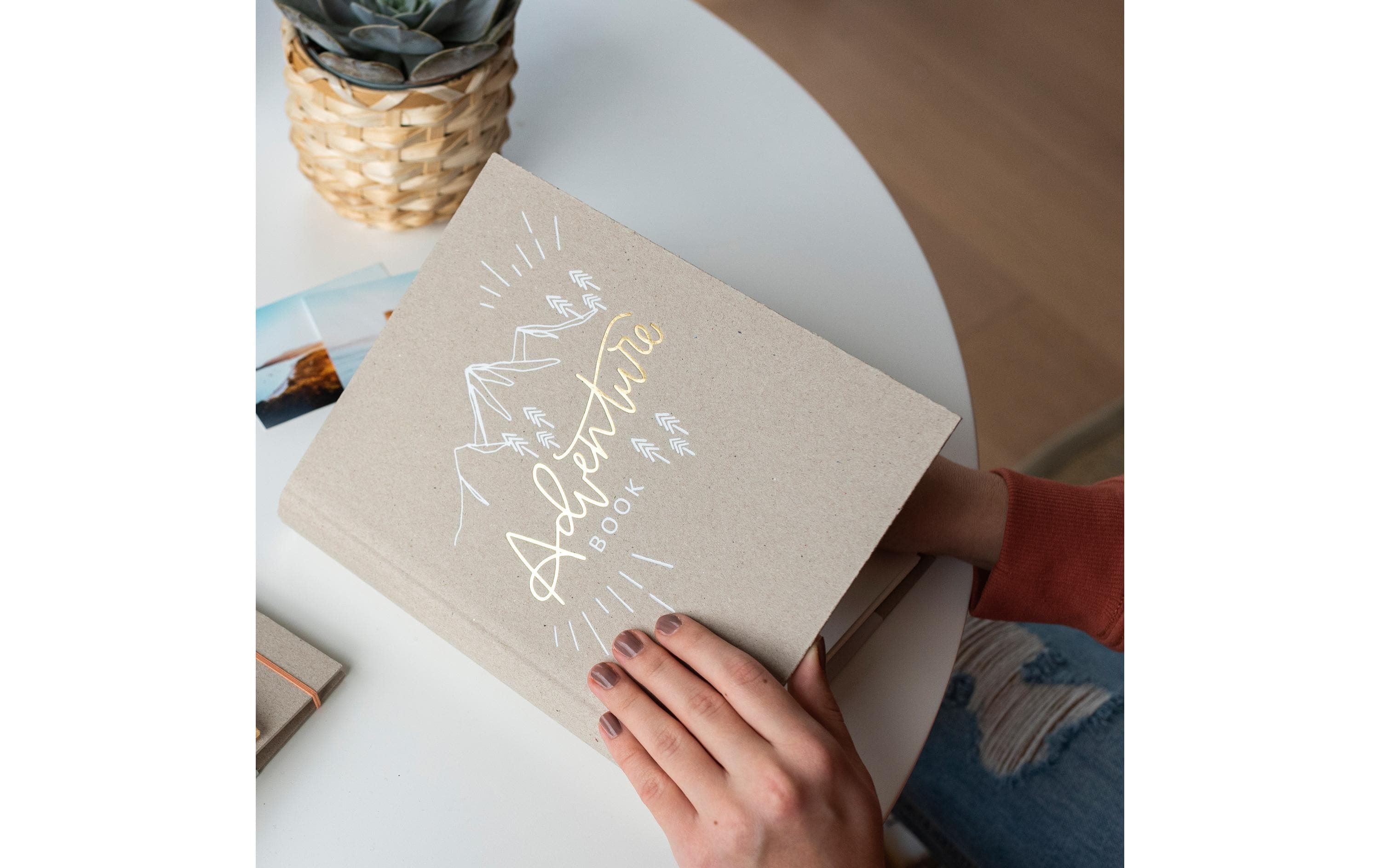 Goldbuch Ringbuch Adventure Braun