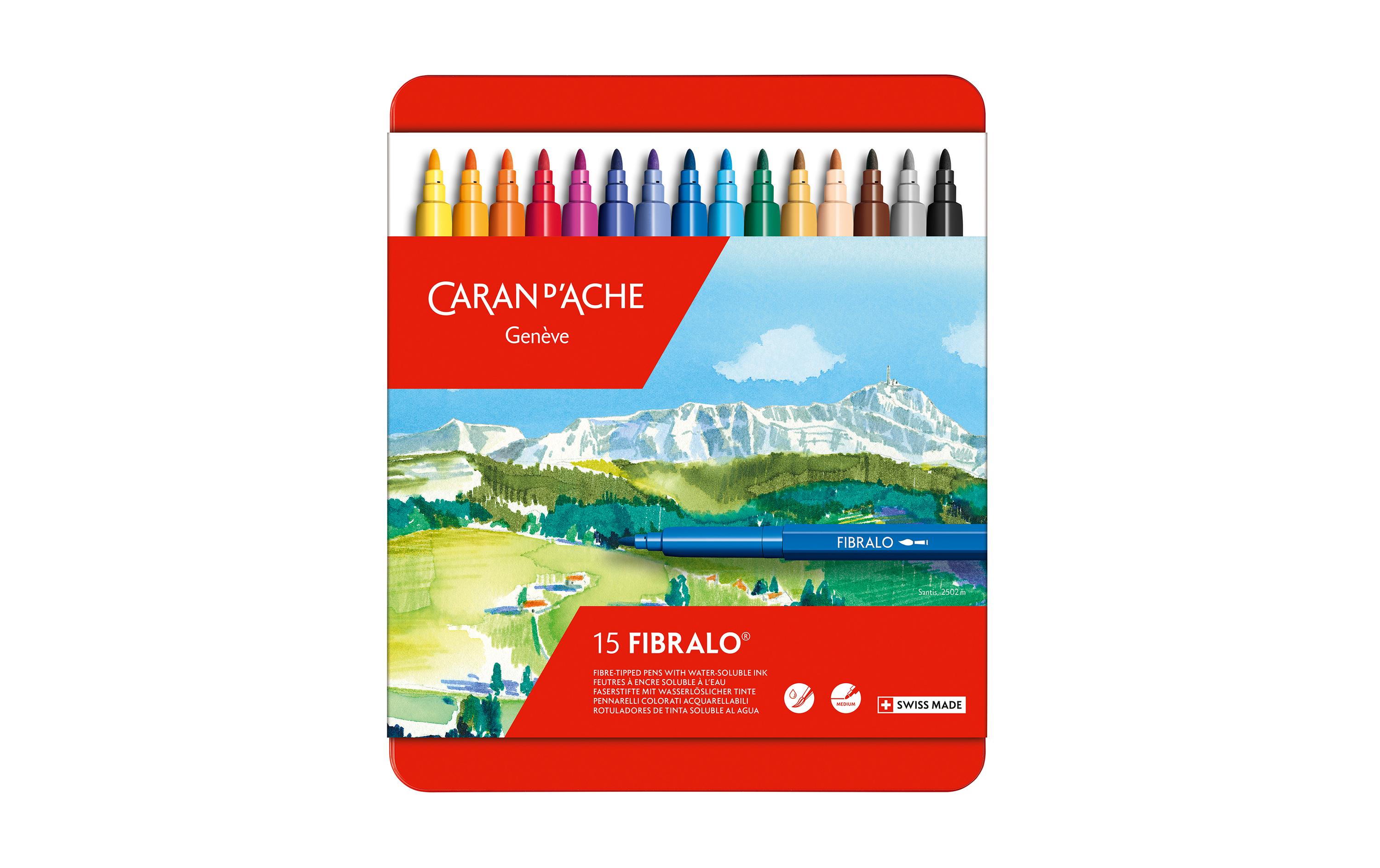 Caran d'Ache Filzstift Fibralo 15 Stück