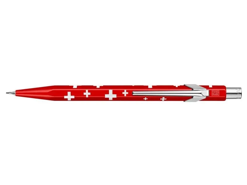 Caran d'Ache Minenbleistift 844 Swiss 0.7 mm, Schweizerkreuz Caran d'Ache Minenbleistift 844 Swiss 0.7 mm, Schweizerkreuz