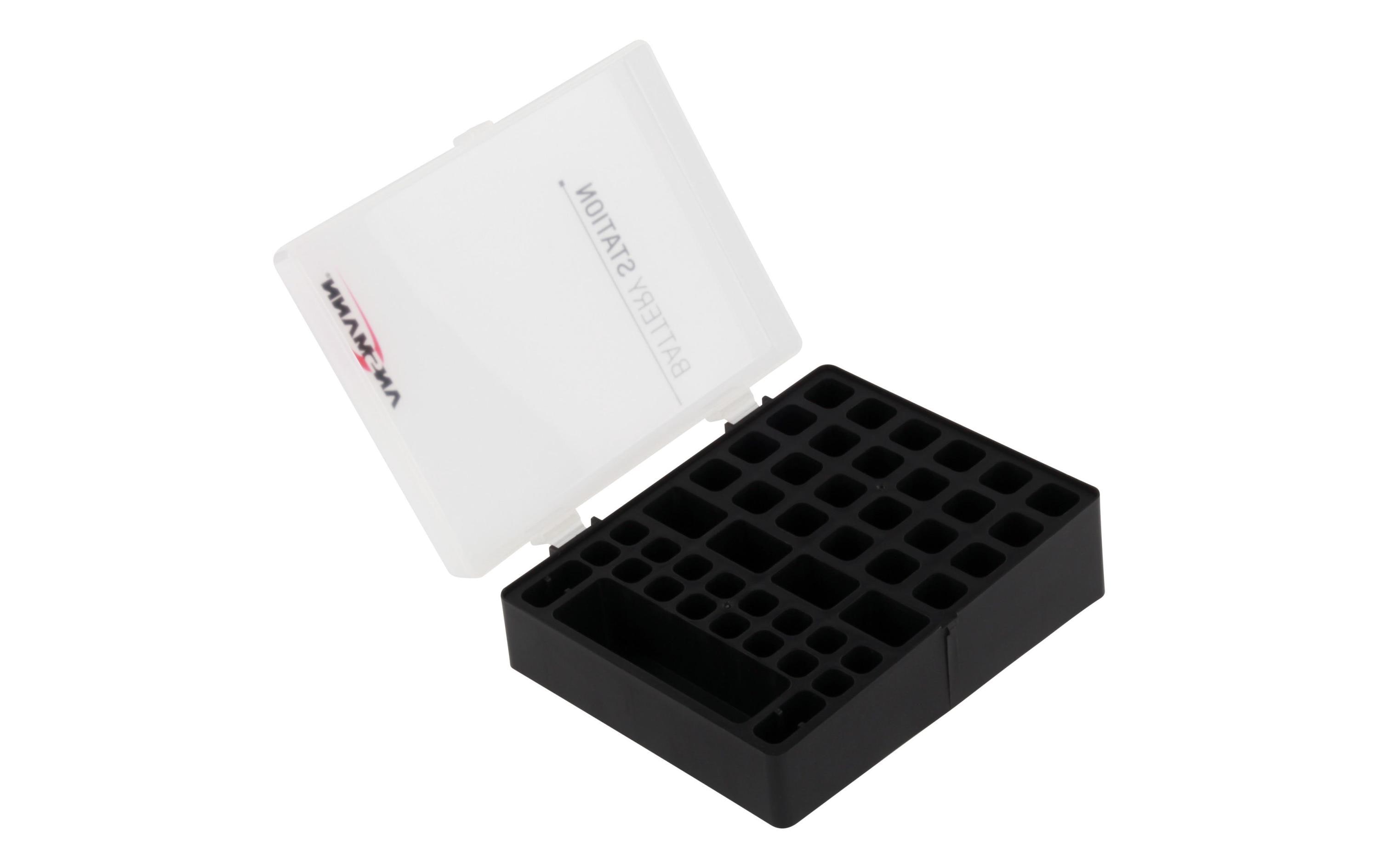 Ansmann Akku-Box 48 für 24 AA, 16 AAA und 4x 9V-Block