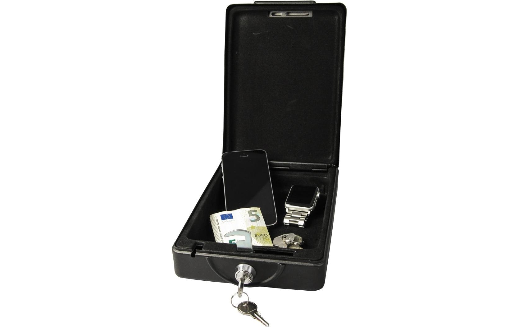 KH Security Tragbarer Tresor Schwarz