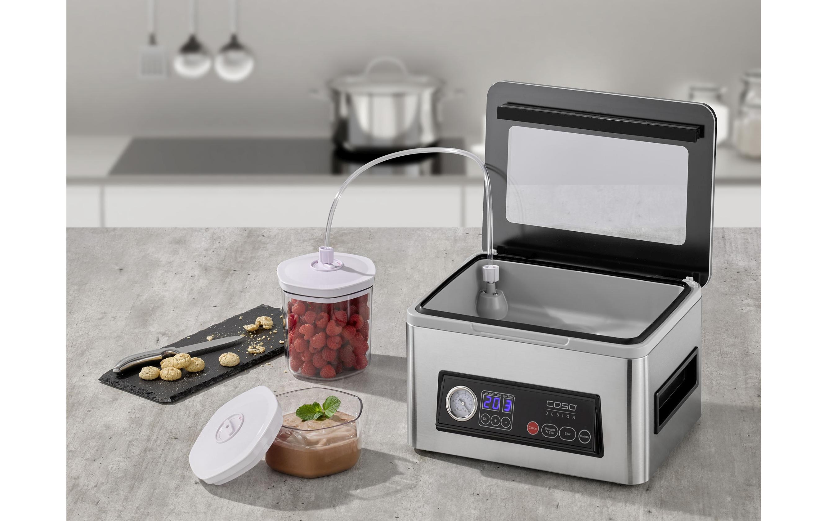 Caso Vakuumiergerät VacuChef 50 Schwarz/Silber Caso Vakuumiergerät VacuChef 50 Schwarz/Silber