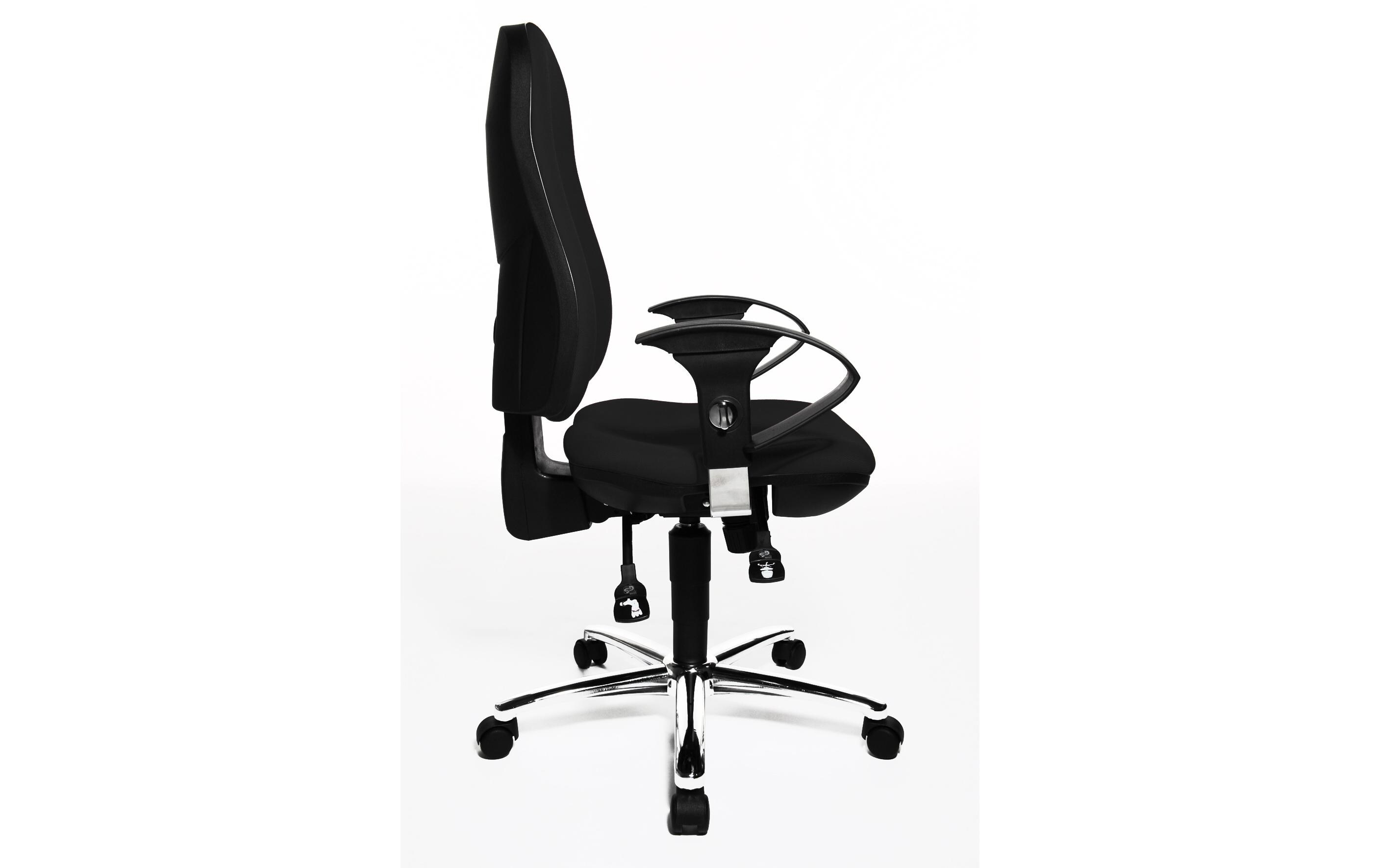 Topstar Bürostuhl Support Syncro Deluxe, Schwarz