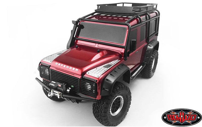RC4WD Modellbau-Riffelblech TRX-4 Defender vorne