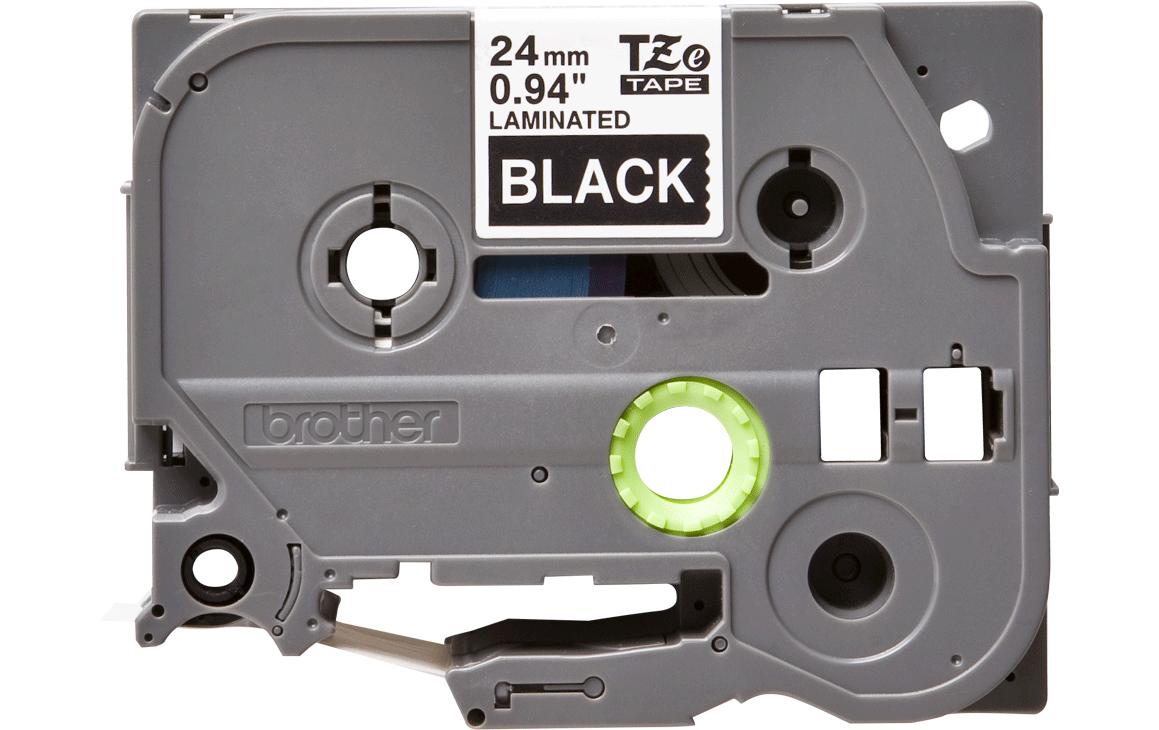 Brother Beschriftungsband TZe-355 Weiss auf Schwarz Brother Beschriftungsband TZe-355 Weiss auf Schwarz