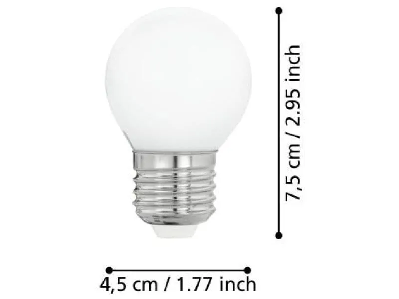 EGLO Leuchten Lampe 4 W E27 Warmweiss EGLO Leuchten Lampe 4 W E27 Warmweiss