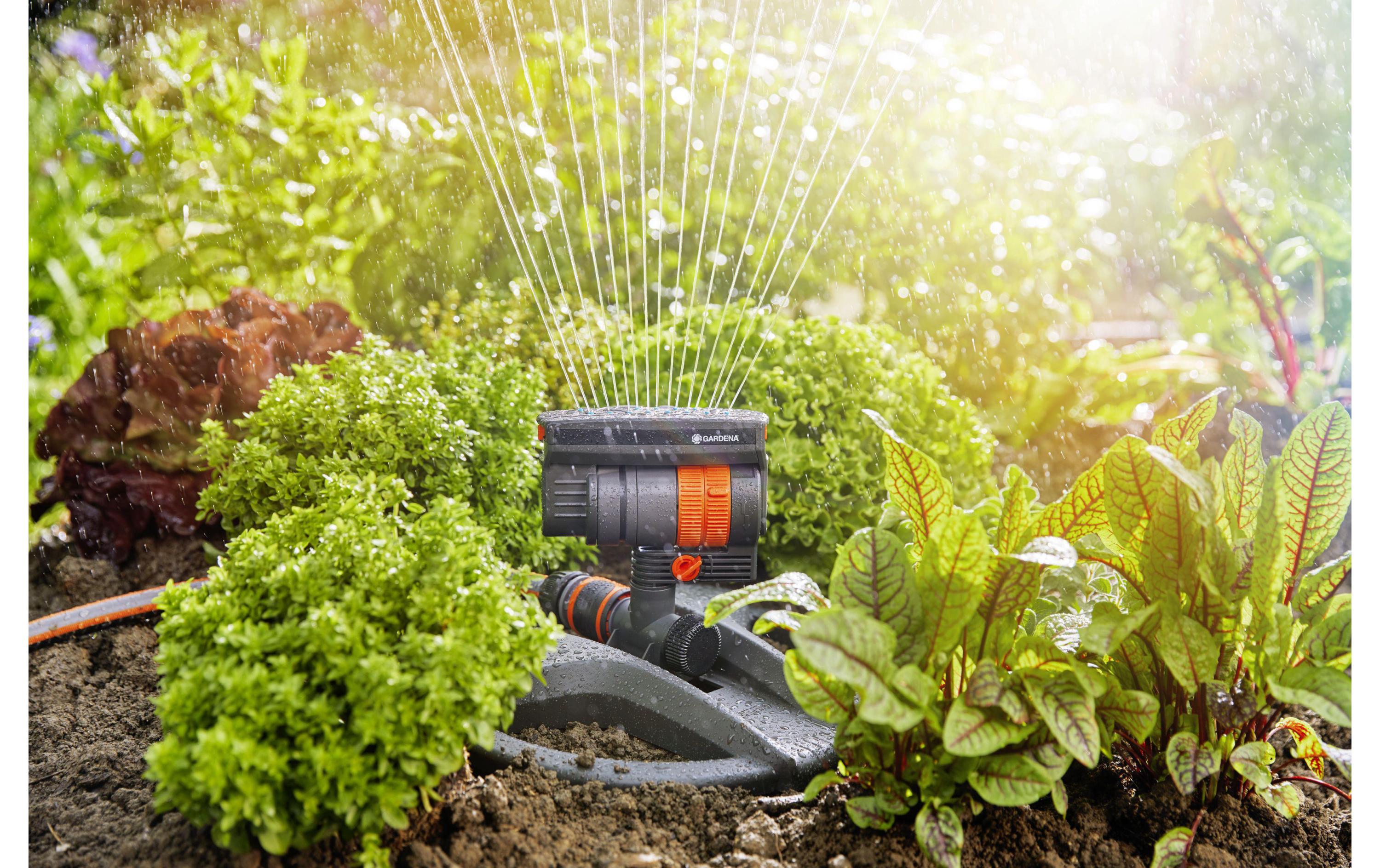 GARDENA Viereckregner AquaZoom compact