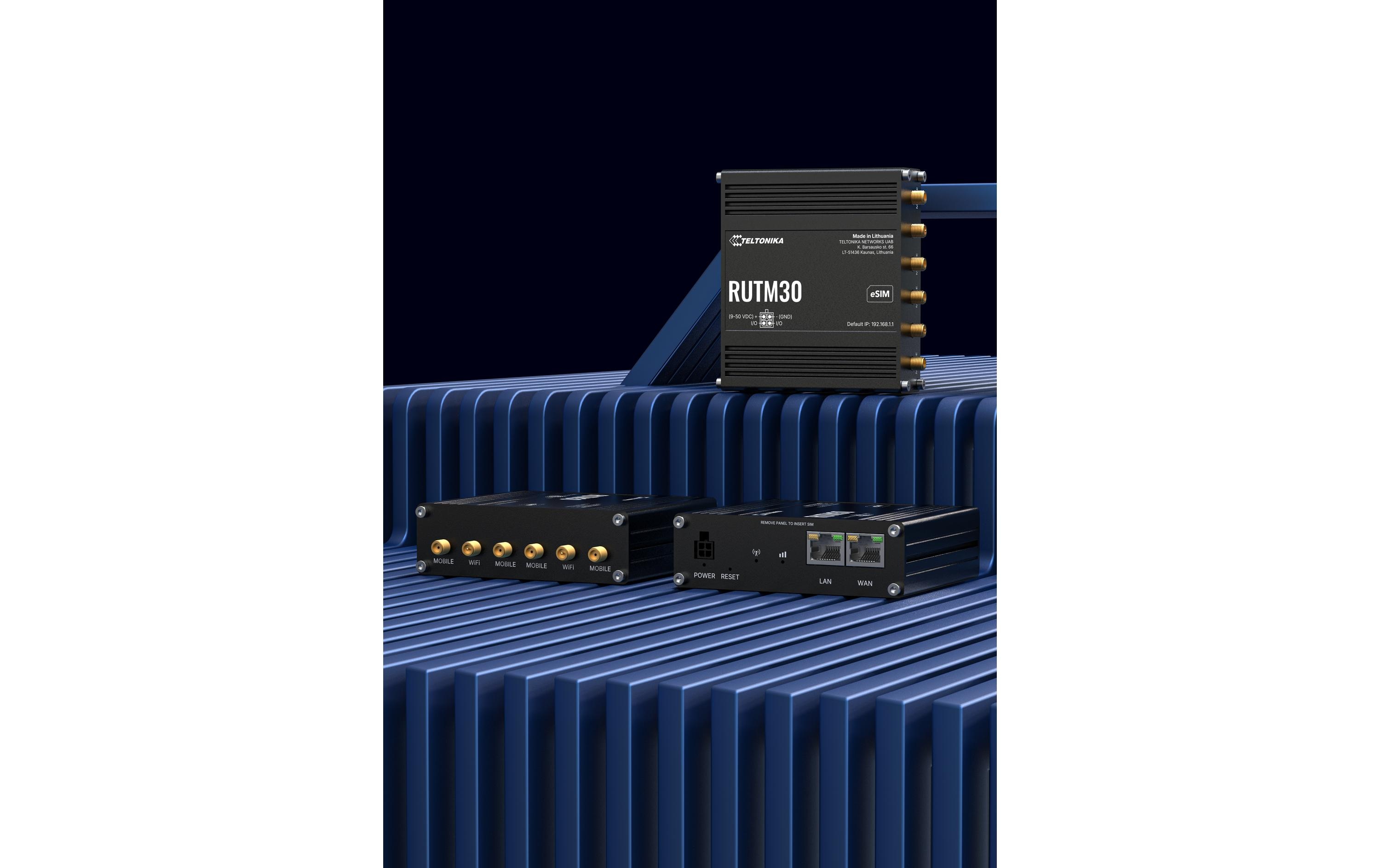 Teltonika 5G-Industrie-Router RUTM30 eSIM