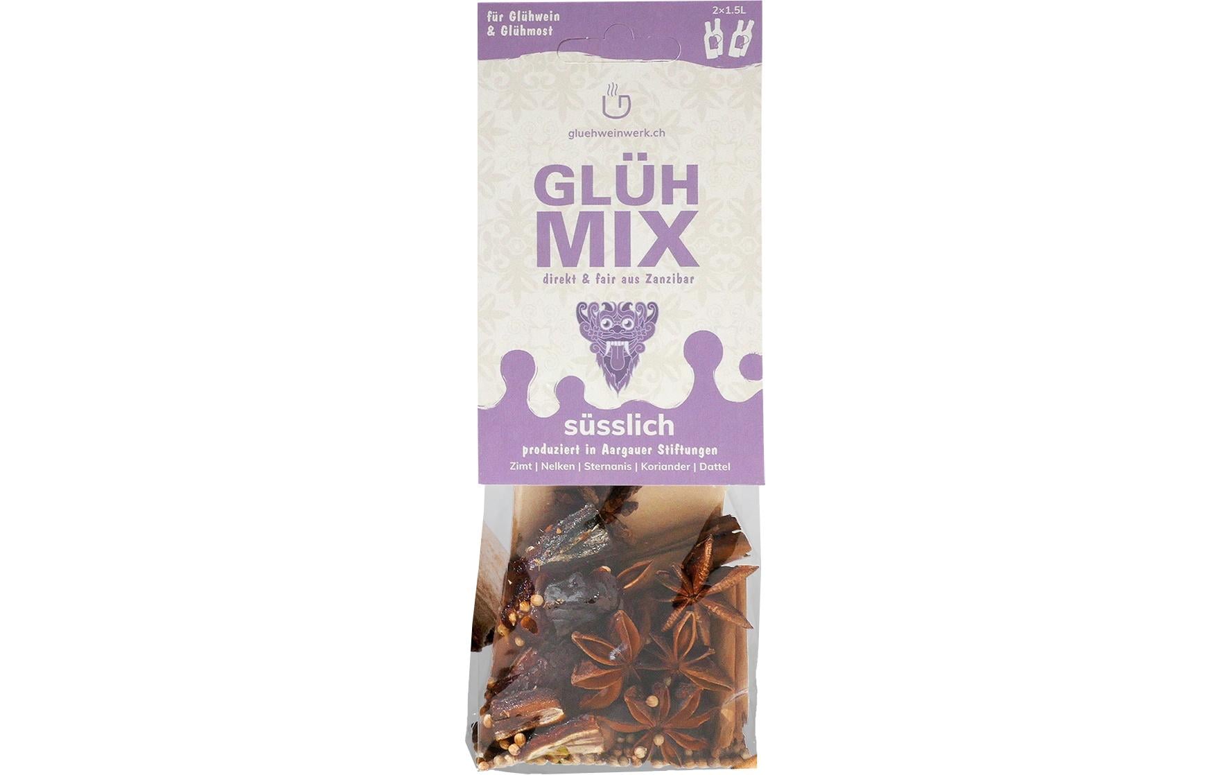 Gluehweinwerk.ch Gewürz Glühmix süsslich für 3 l