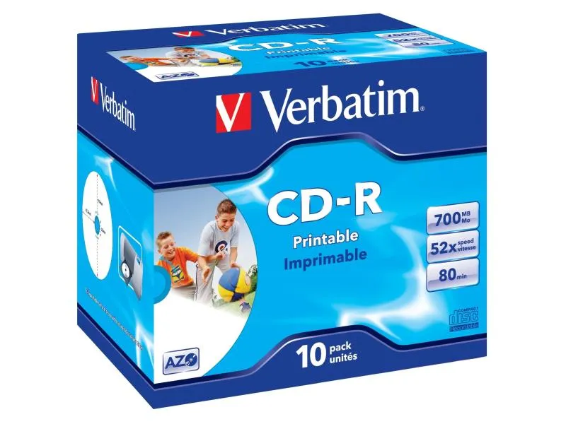 Verbatim CD-R 0.7 GB, Jewelcase (10 Stück) Verbatim CD-R 0.7 GB, Jewelcase (10 Stück)