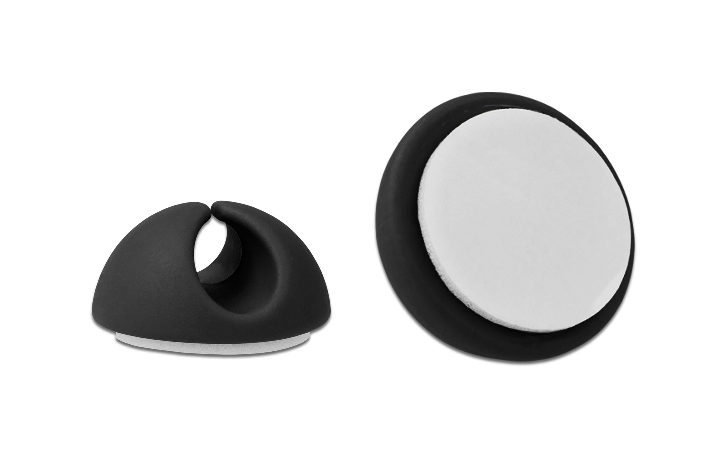 Delock Kabelhalter 35mm, für 1 Kabel, selbstklebend 6 Stück Delock Kabelhalter 35mm, für 1 Kabel, selbstklebend 6 Stück