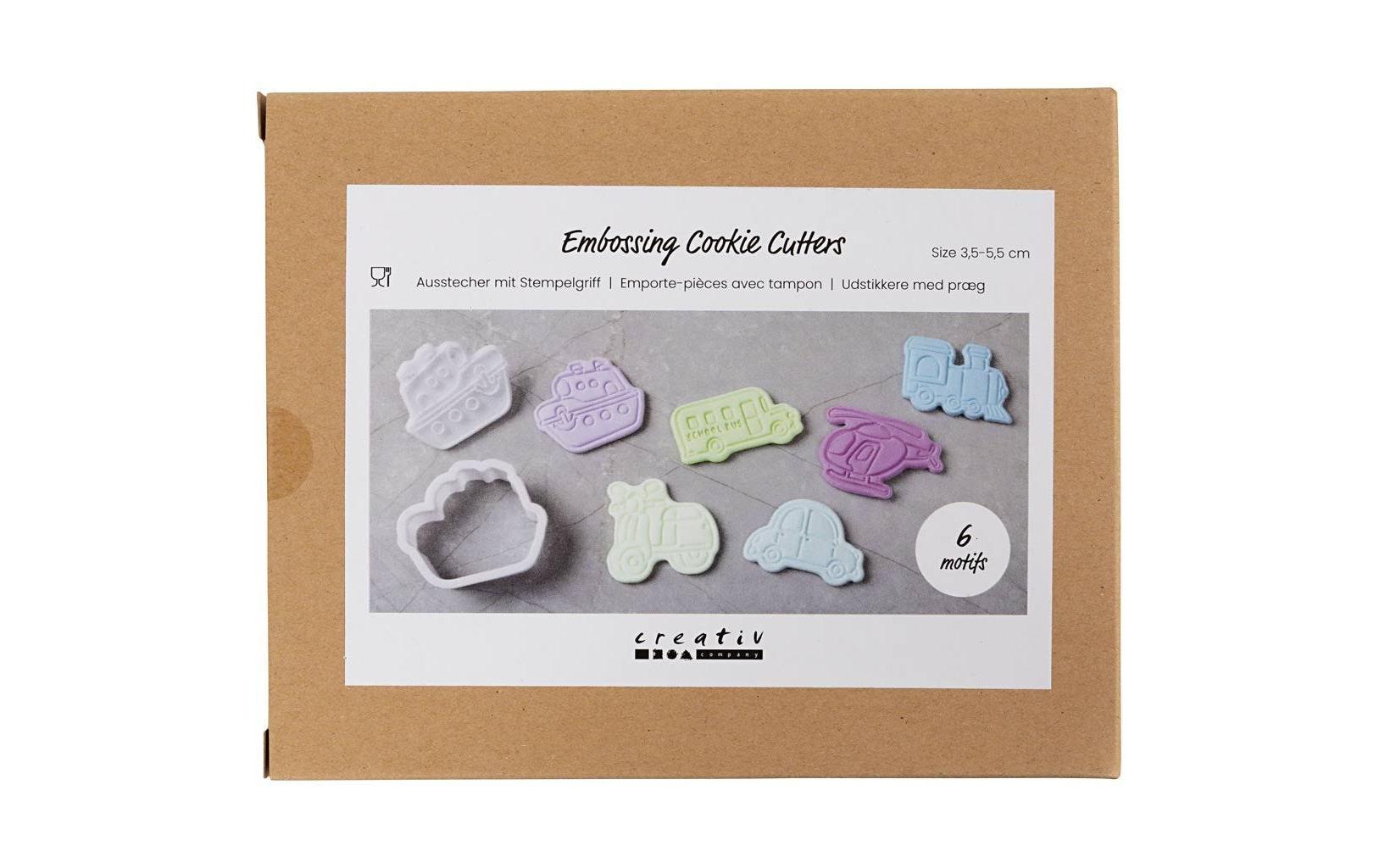 Creativ Company Stempel lebensmittelecht 6 Stück