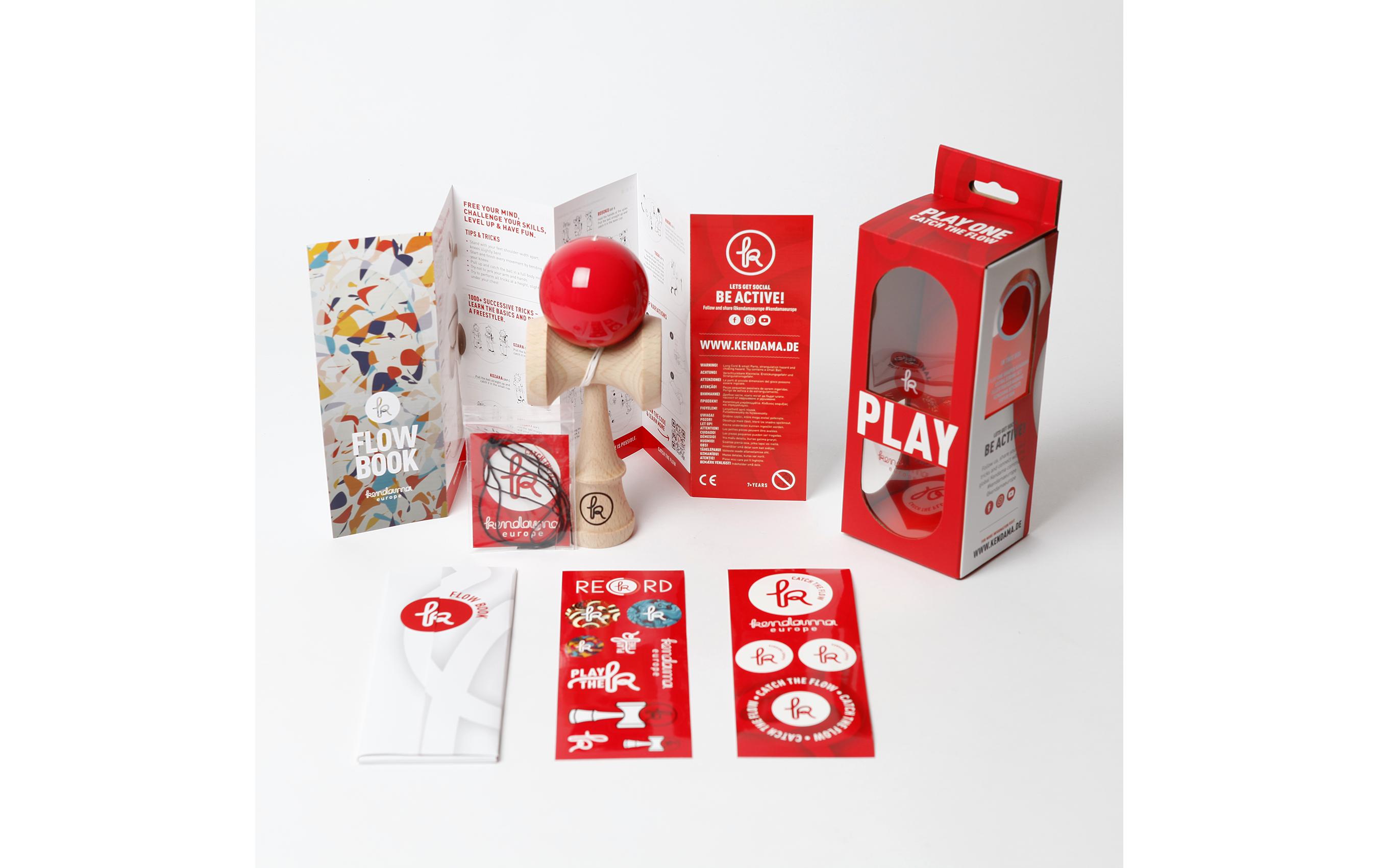Kendama Europe Kendama Play One – Rot