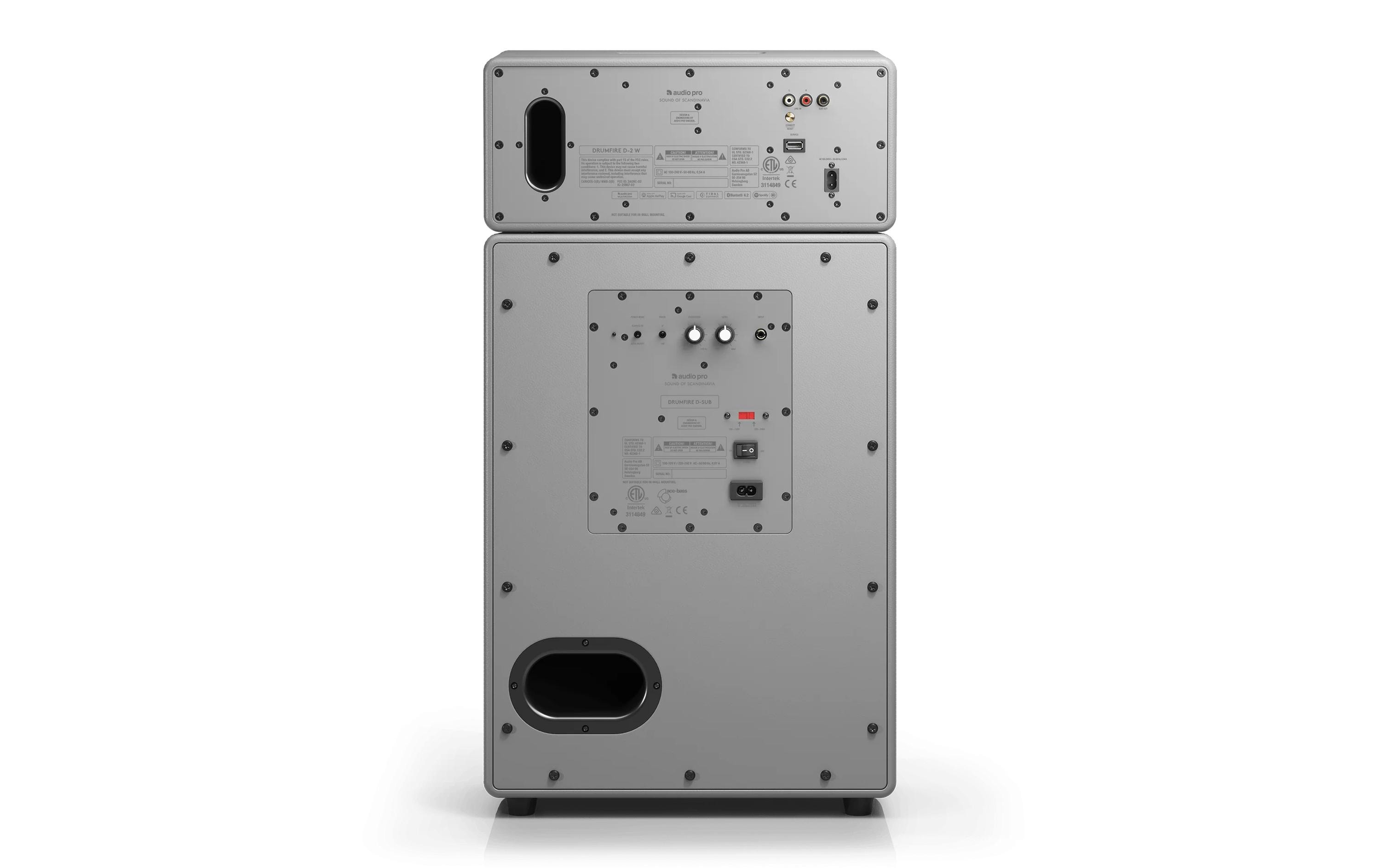 Audio Pro Drumfire II W Grau