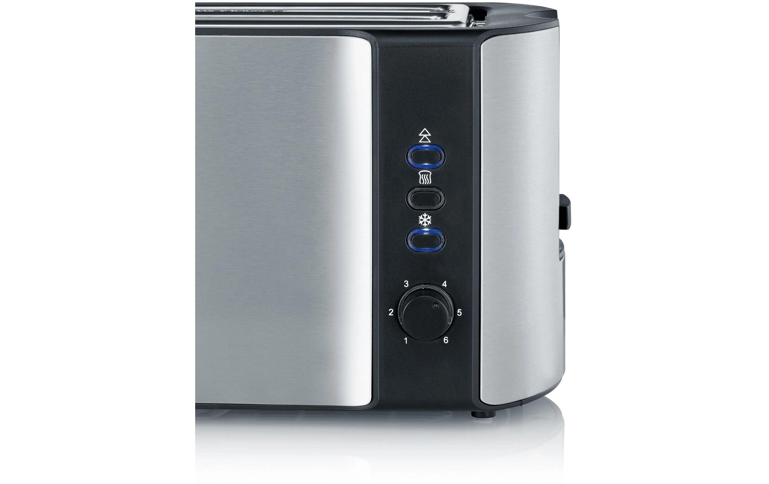 Severin Toaster AT 2590 Schwarz/Silber