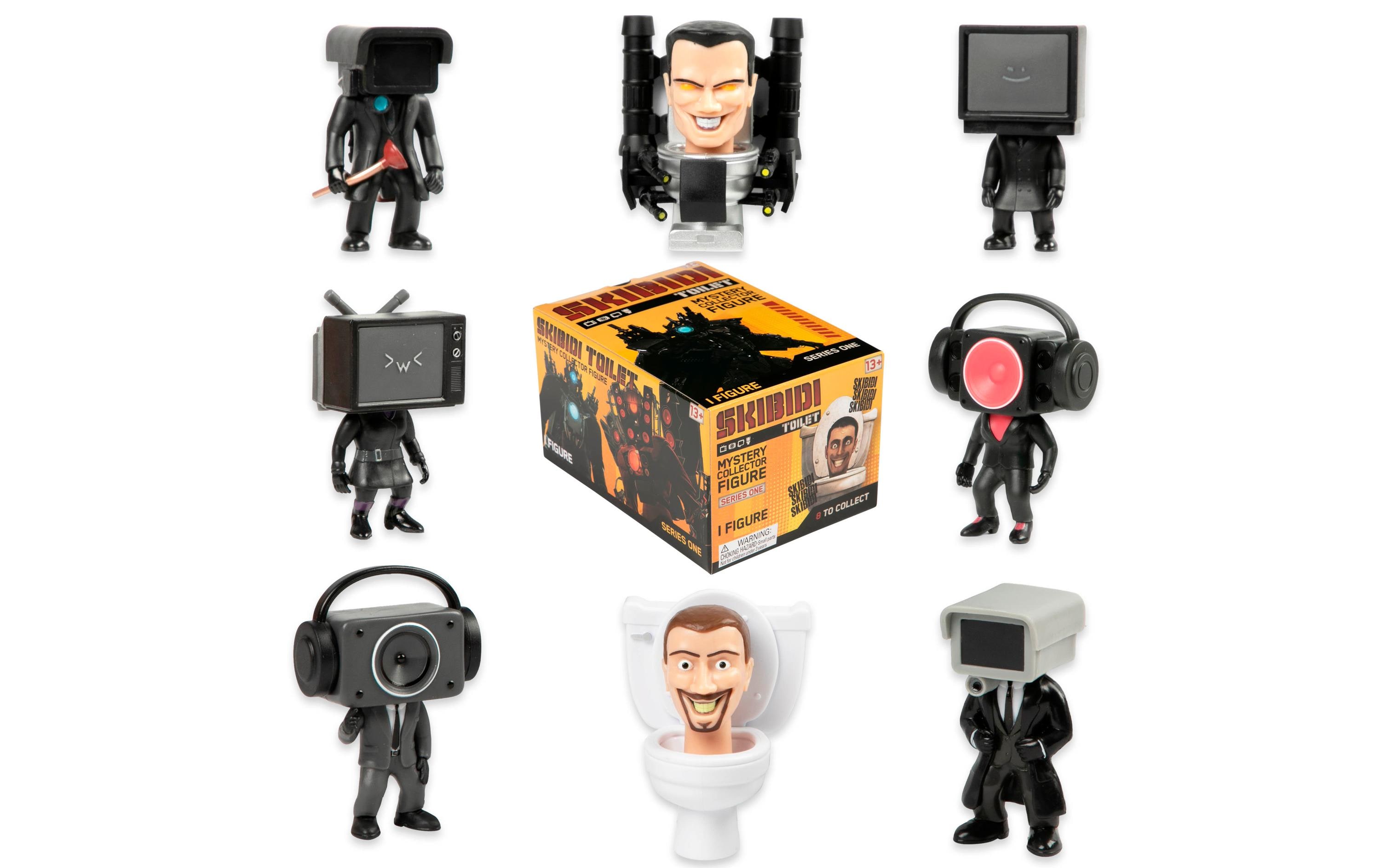 Paka Figur Skibidi Toilet Mystery 4.5 Standard