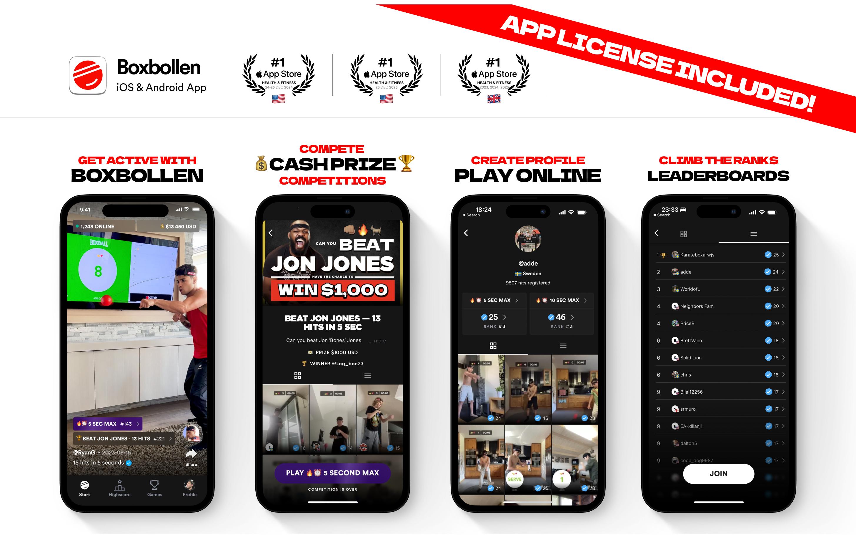 Boxbollen Box-Set Wettkampf