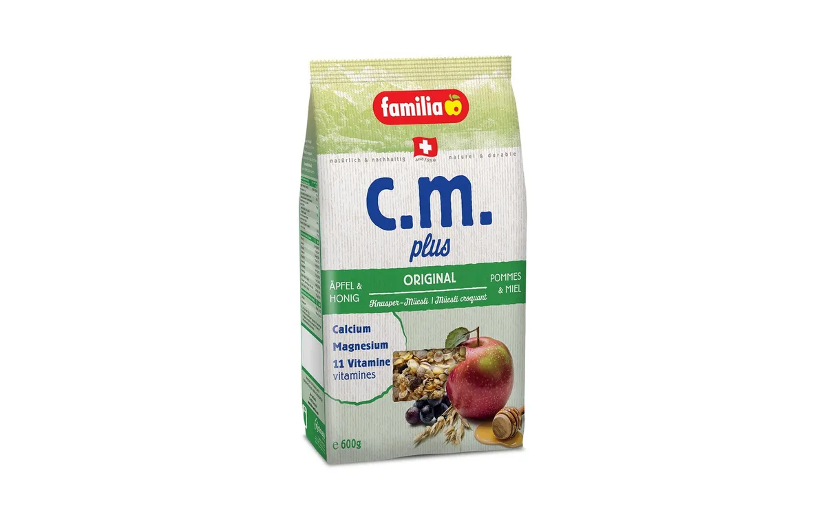 familia Knuspermüesli c.m. plus Original 600 g familia Knuspermüesli c.m. plus Original 600 g