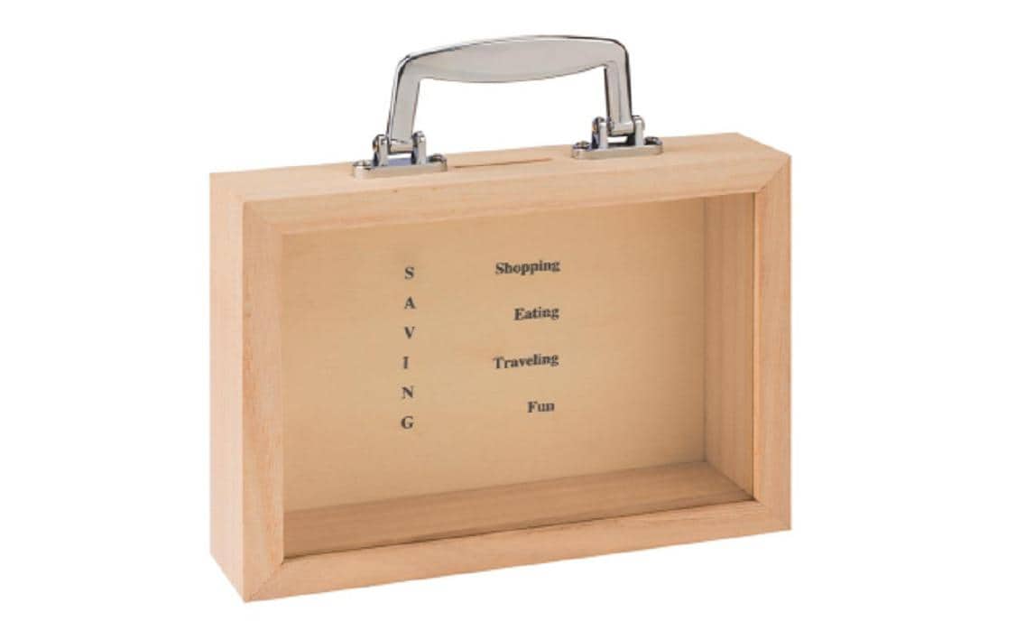 Glorex Spardose Holu 22 x 16 x 5.5 cm Glorex Spardose Holu 22 x 16 x 5.5 cm