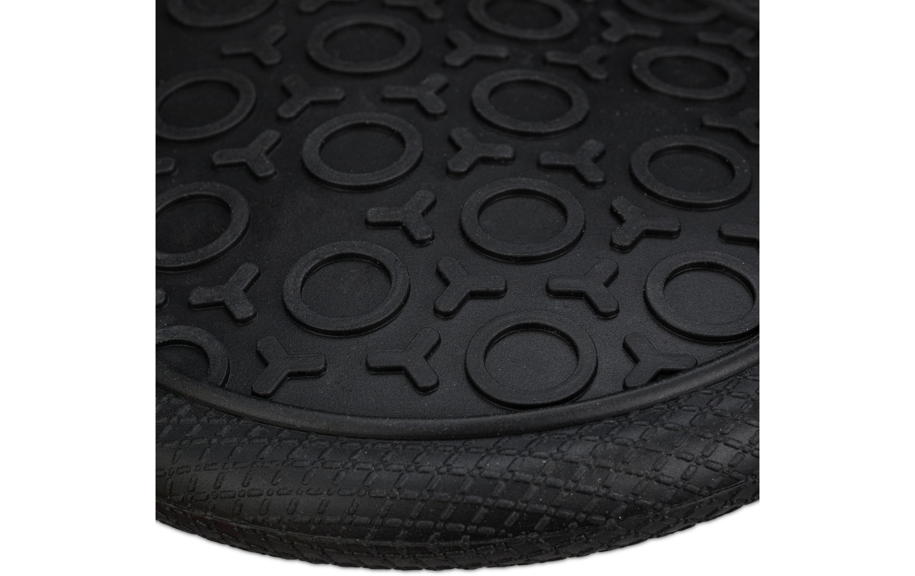 relaxdays Topflappen Schwarz