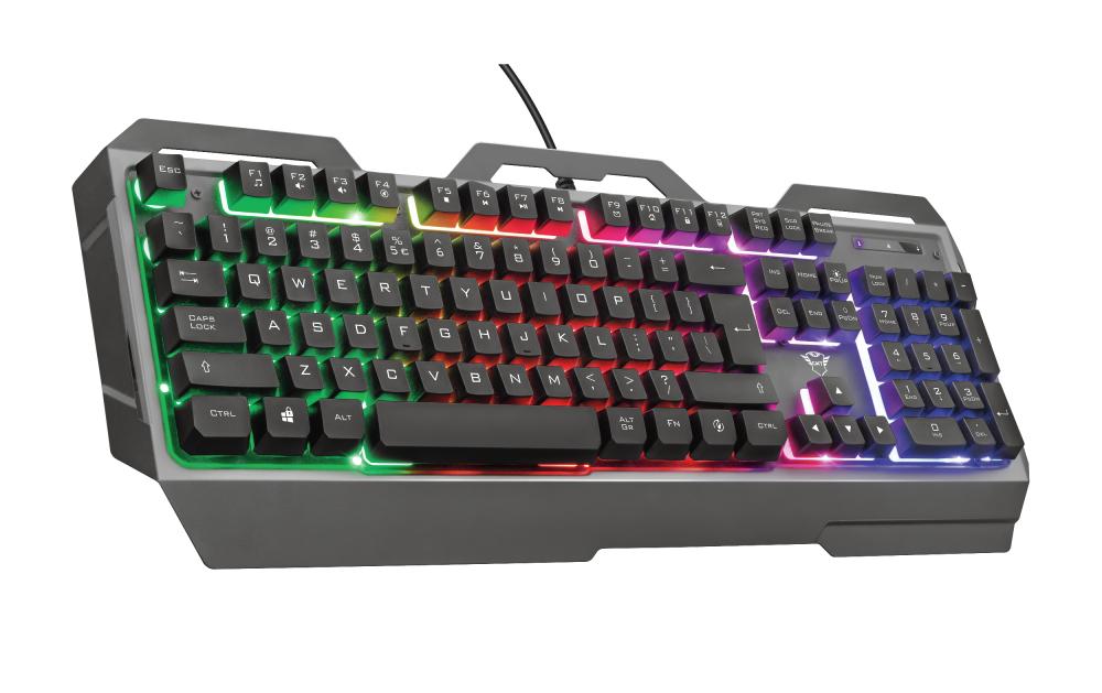 Trust Gaming-Tastatur GXT 856 Torac QWERTZ (CH) Layout