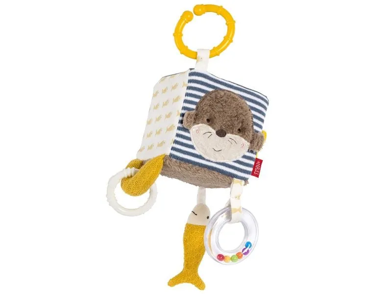fehn Geschenkset «Otter Theo» aus Stoff und Plüsch fehn Geschenkset «Otter Theo» aus Stoff und Plüsch