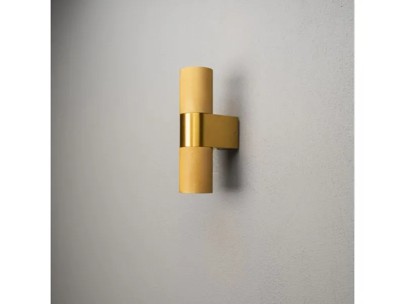 Konstsmide Wandleuchte Temi Up Down, 2 x GU10, 7W, Gold