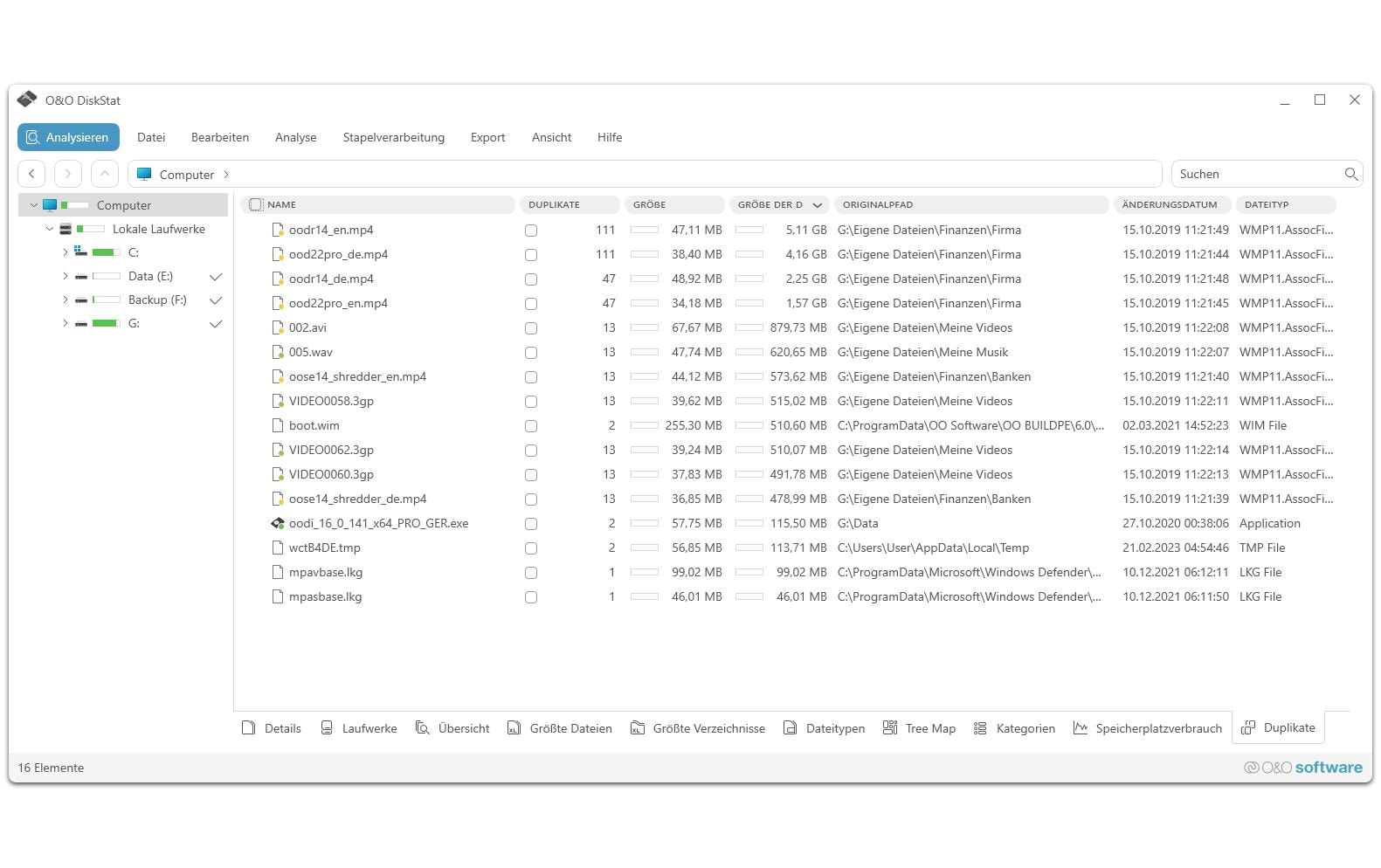 O&O Software DiskStat 4 ESD, Vollversion