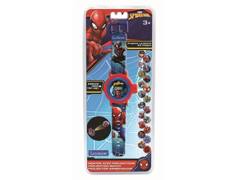 Lexibook Spider-Man Digital-Projektionsuhr Lexibook Spider-Man Digital-Projektionsuhr