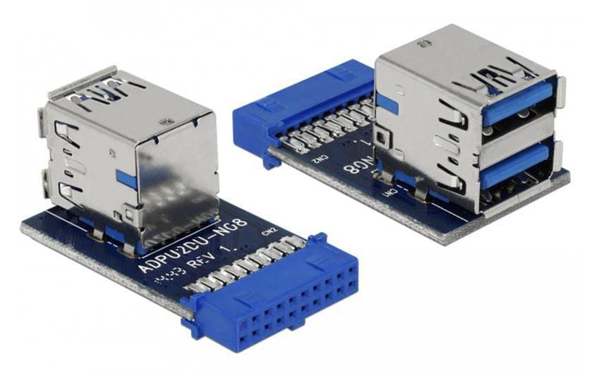 Delock USB 3.0 Adapter USB-Pinheader - USB-A Buchse Delock USB 3.0 Adapter USB-Pinheader - USB-A Buchse