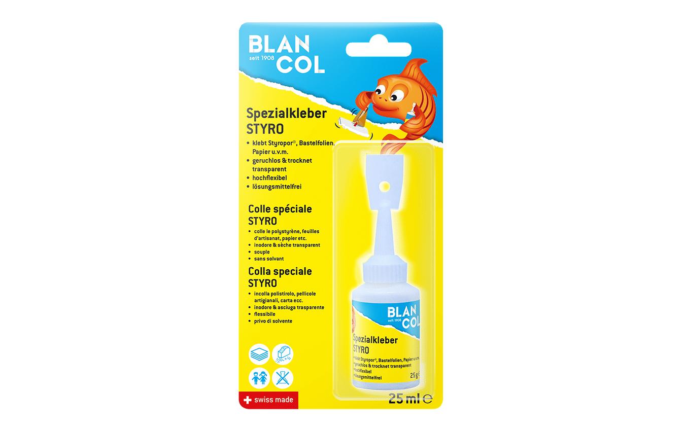 Blancol Kleber Styro 1 Stück, Transparent