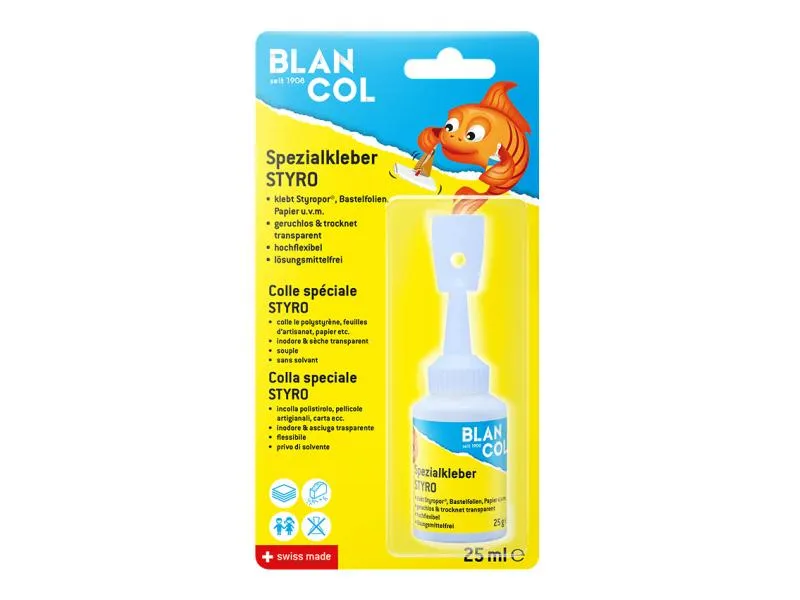 Blancol Kleber Styro 1 Stück, Transparent Blancol Kleber Styro 1 Stück, Transparent