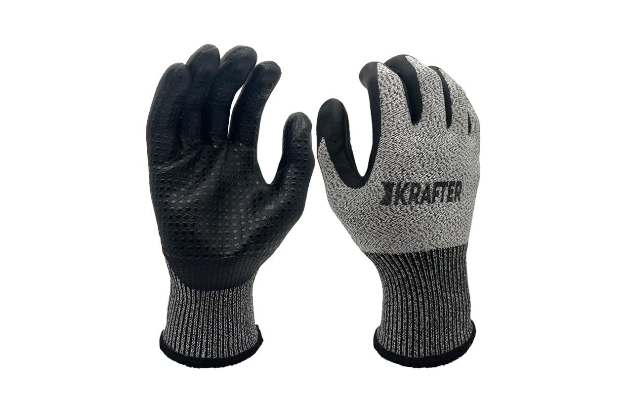 Krafter Schnittschutzhandschuh Klasse C, Nylon XL, 1 Paar