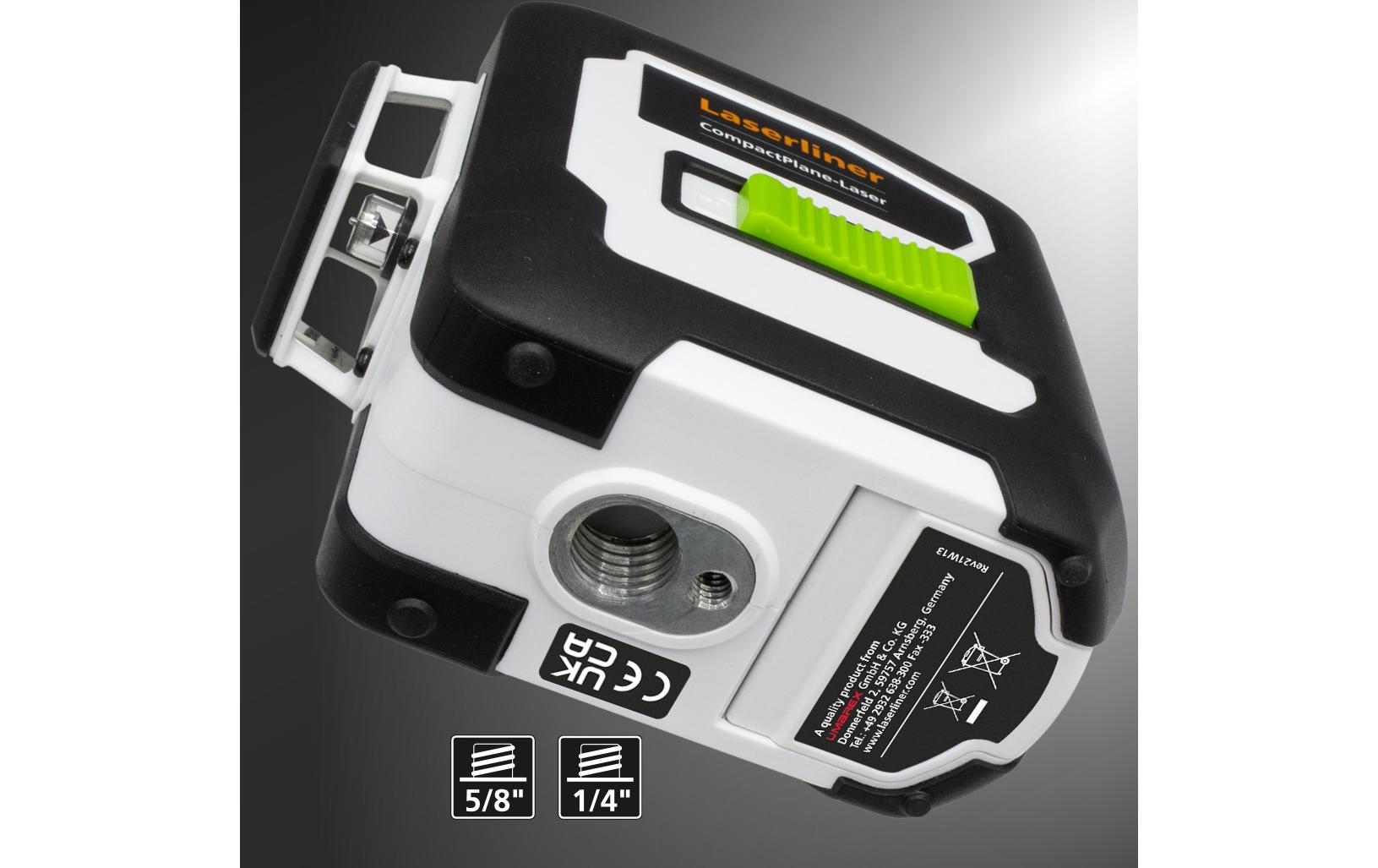 Laserliner Kreuzlinien-Laser CompactPlane 3G Pro 30 m