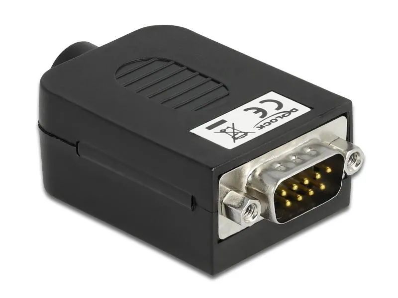 Delock Adapter Terminalblock 10Pin – DB9 RS-232 Stecker