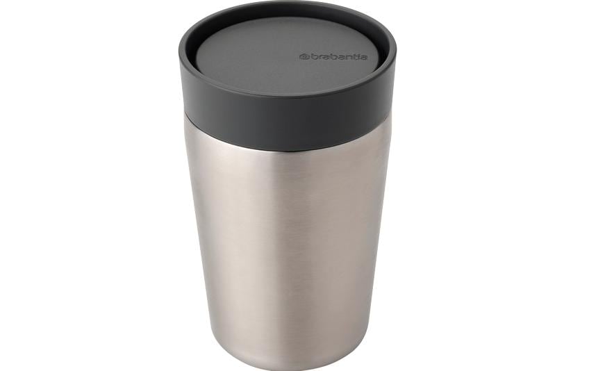 Brabantia Thermobecher Make & Take 200 ml, Dunkelgrau/Silber Brabantia Thermobecher Make & Take 200 ml, Dunkelgrau/Silber
