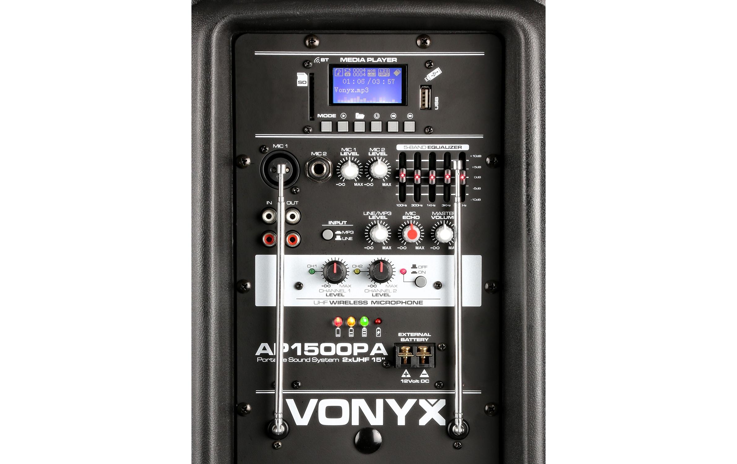 Vonyx PA-System AP1500PA