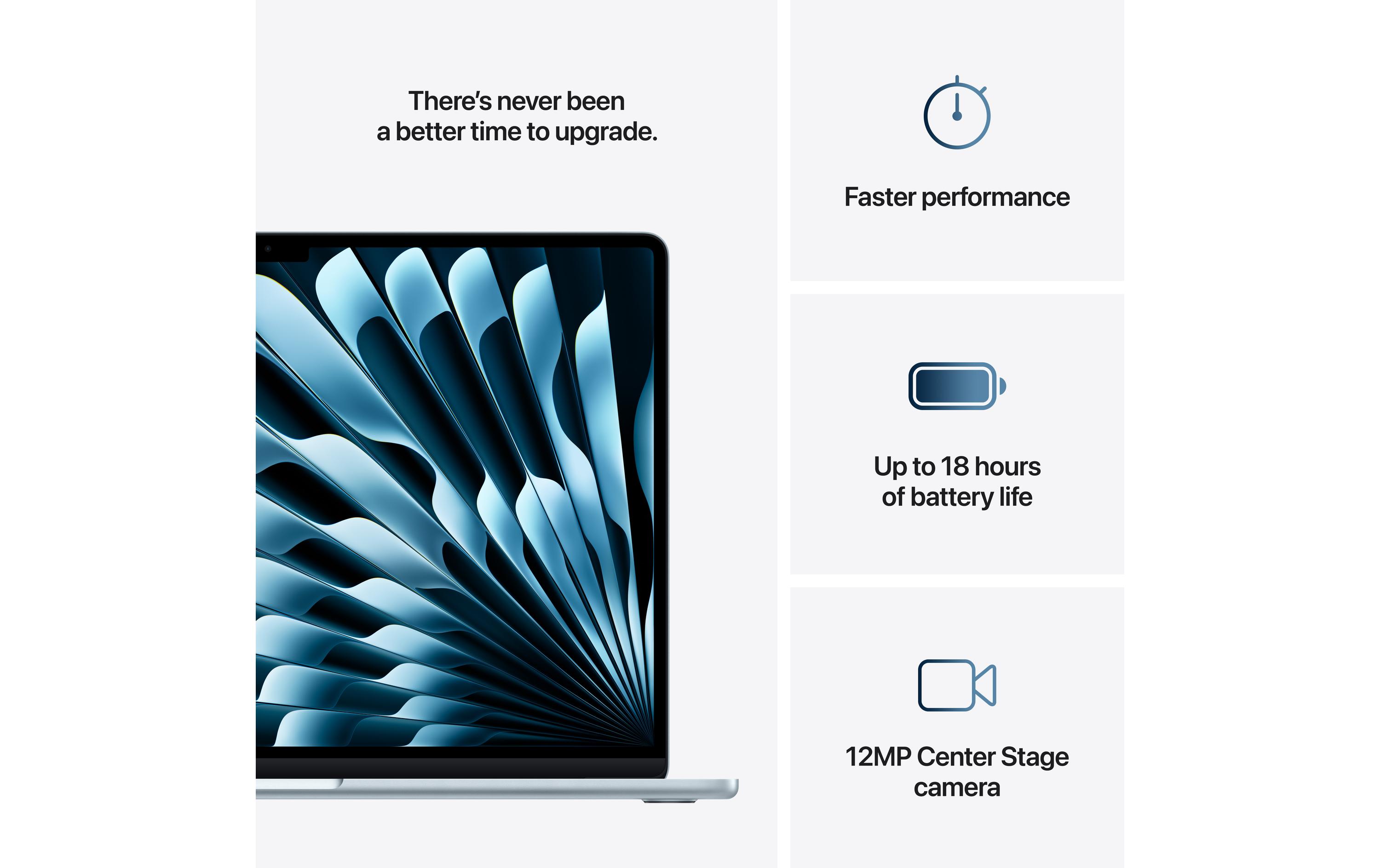 Apple MacBook Air 15 2025 M4 10C GPU / 16 GB / 256 GB Sky Blue Apple MacBook Air 15 2025 M4 10C GPU / 16 GB / 256 GB Sky Blue