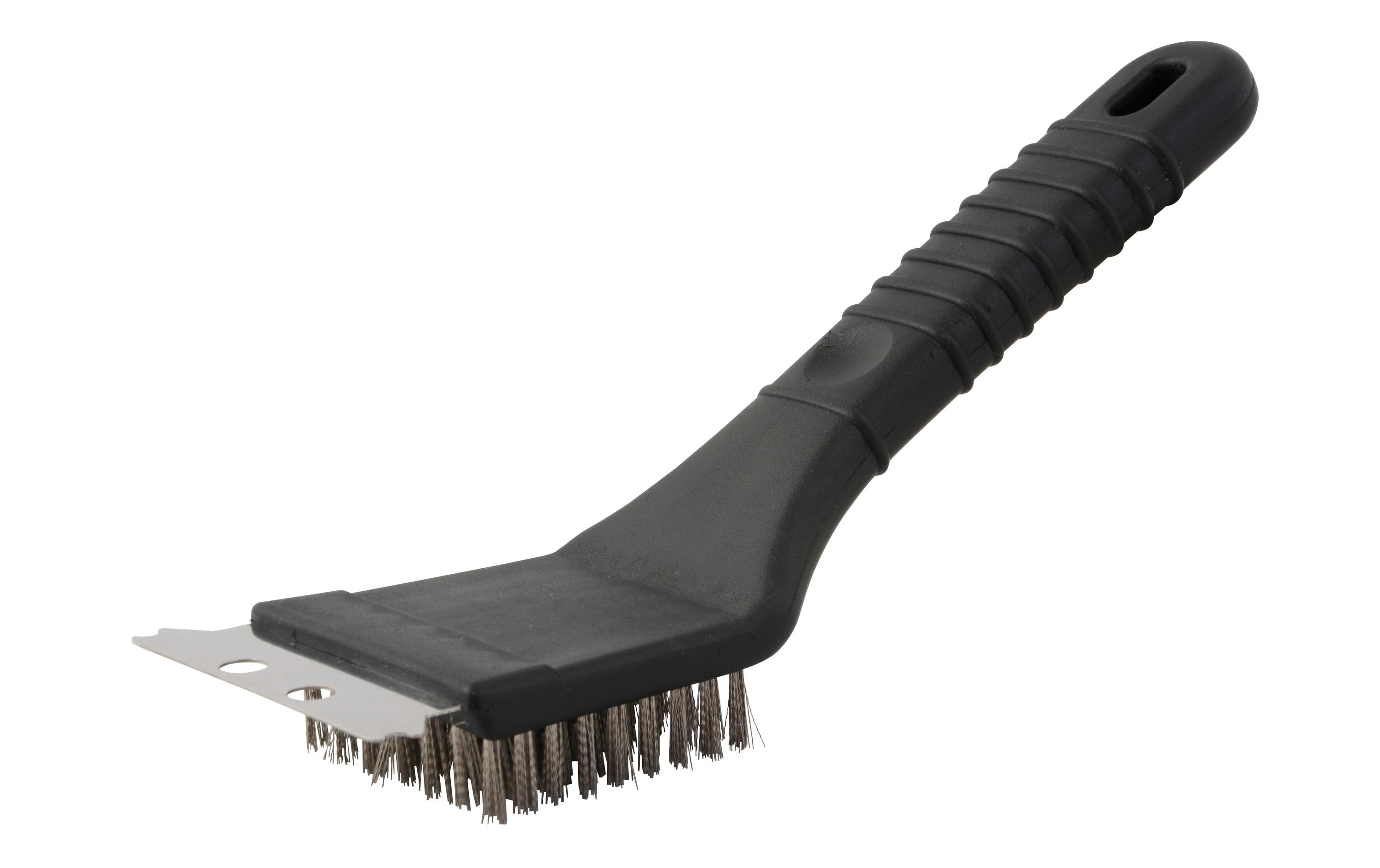 Dangrill Grillbürste 2 in 1, Schwarz
